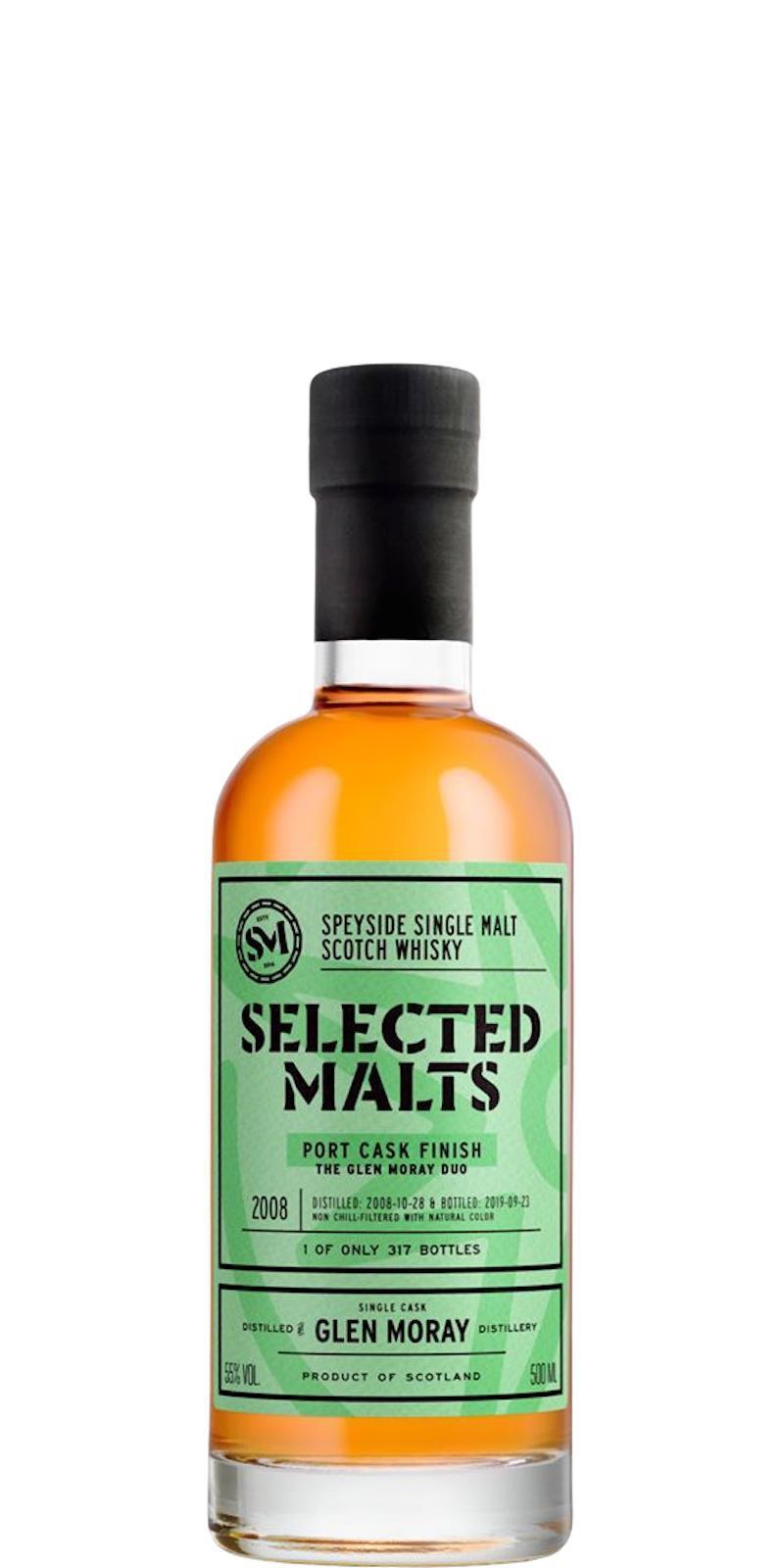 Glen Moray The Glen Moray Duo SM  Port Cask Finish