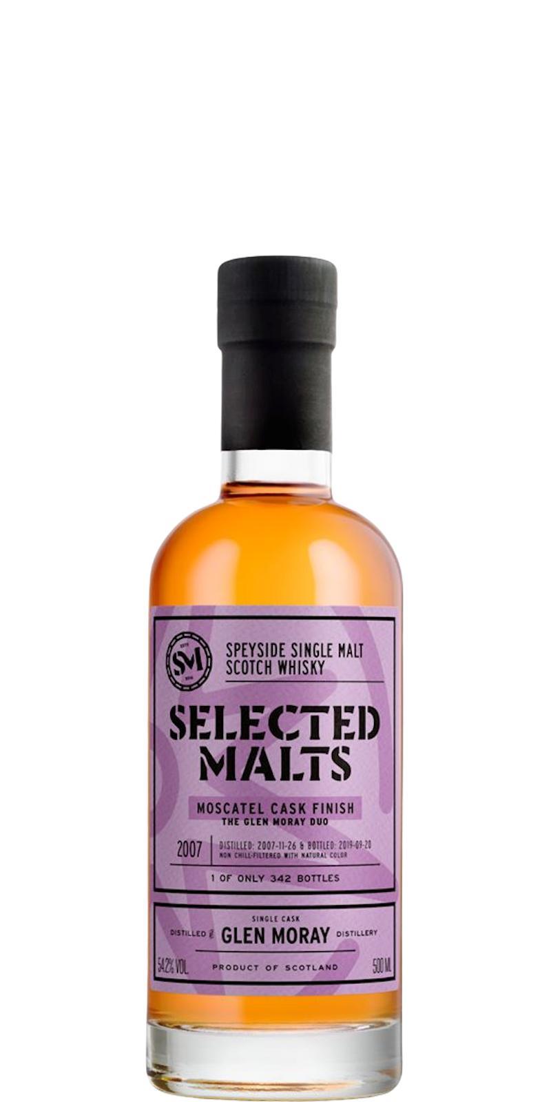 Glen Moray The Glen Moray Duo SM  Moscatel Cask Finish