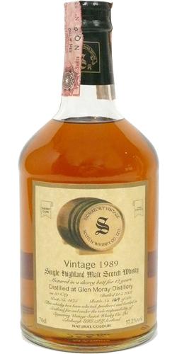 Glen Moray 1989 SV  Vintage Collection - Dumpy