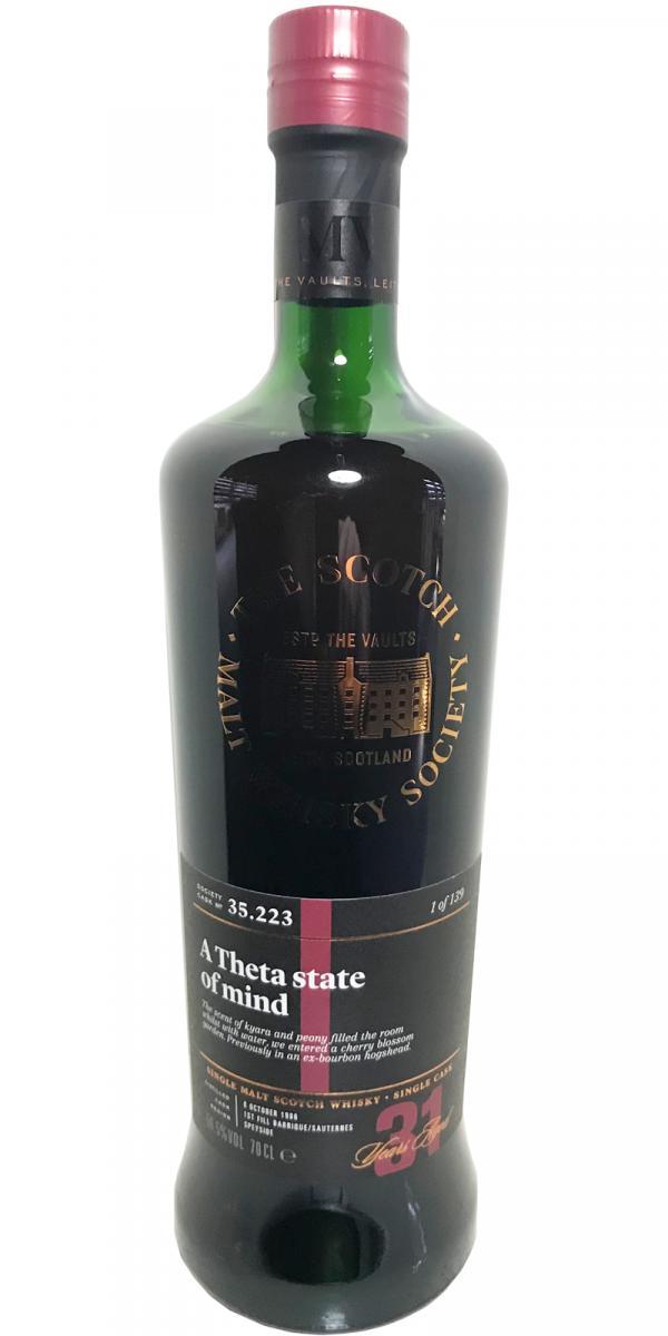 Glen Moray 1986 SMWS 35.223  A Theta state of mind
