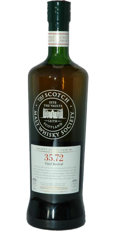 Glen Moray 1988 SMWS 35.72  Vinyl Revival