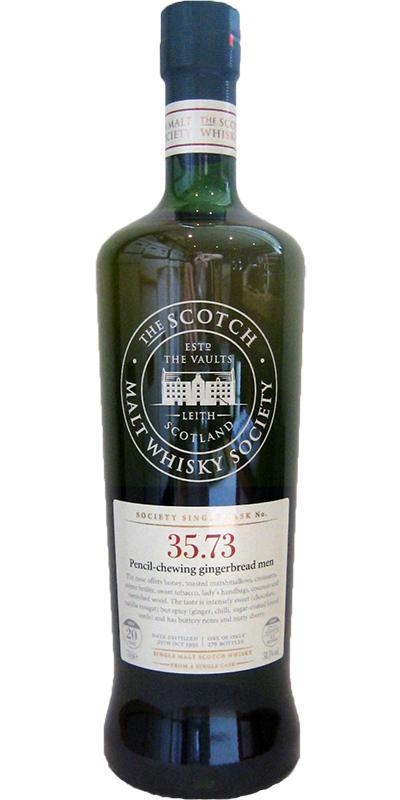 Glen Moray 1991 SMWS 35.73  Pencil-chewing gingerbread men