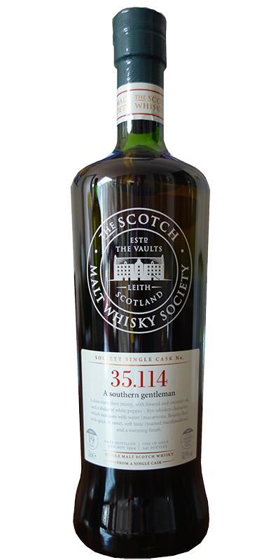 Glen Moray 1994 SMWS 35.114  A southern gentleman