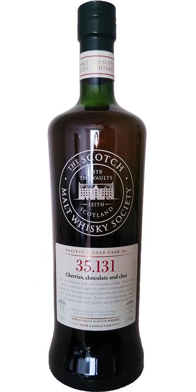 Glen Moray 1994 SMWS 35.131  Cherries, chocolate and chai