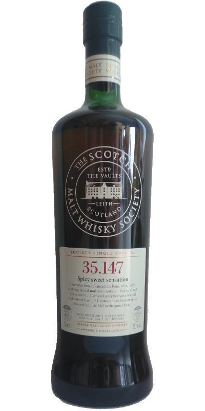 Glen Moray 1994 SMWS 35.147  Spicy sweet sensation