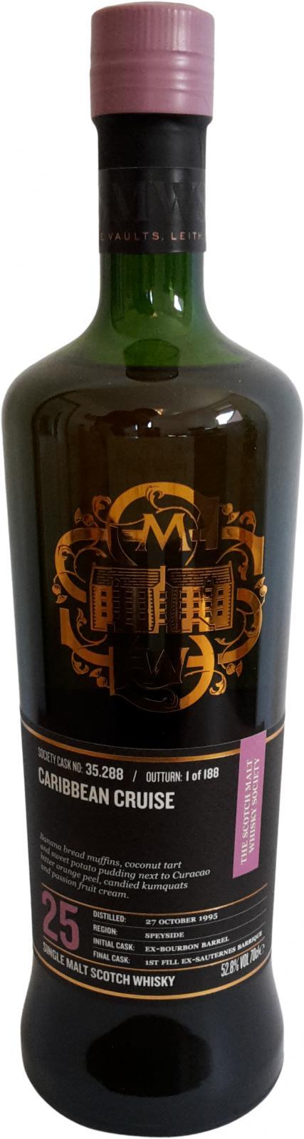 Glen Moray 1995 SMWS 35.288  Caribbean cruise