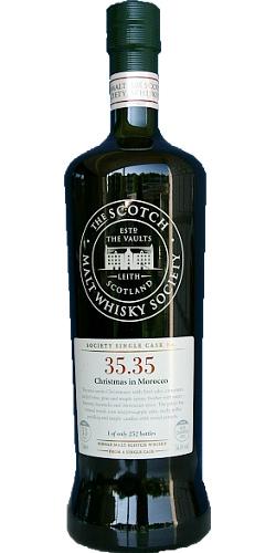 Glen Moray 1996 SMWS 35.35  Christmas in Morocco