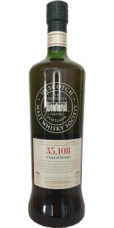 Glen Moray 2001 SMWS 35.108  A feast of flavours