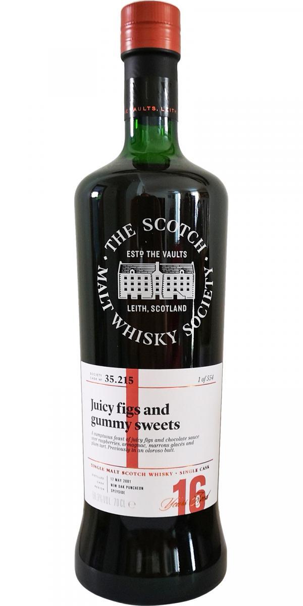 Glen Moray 2001 SMWS 35.215  Juicy figs and gummy sweets