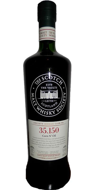 Glen Moray 2005 SMWS 35.150  Corn N’ Oil