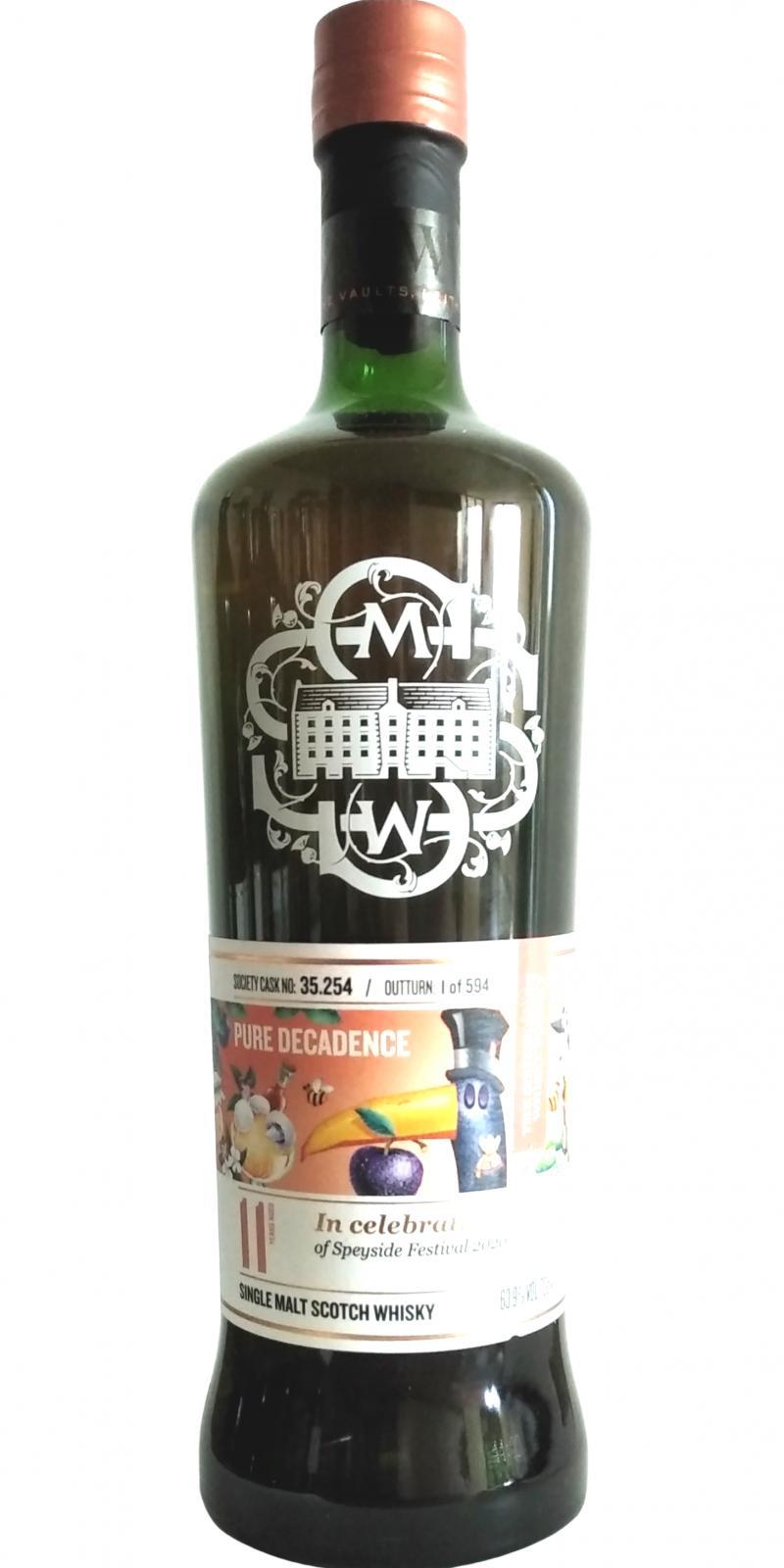 Glen Moray 2008 SMWS 35.254  Pure decadence