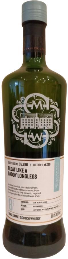 Glen Moray 2012 SMWS 35.290  Float like a Daddy Longlegs