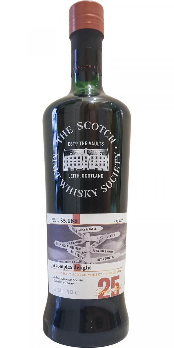 Glen Moray 25-year-old SMWS 35.188  A complex delight