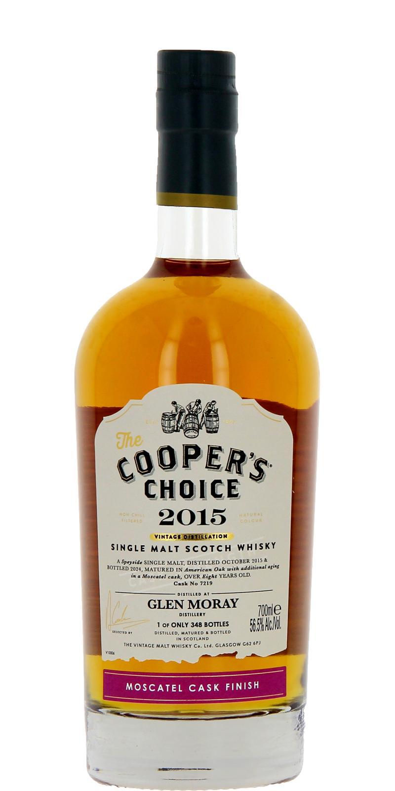 Glen Moray 2015 VM  The Cooper's Choice