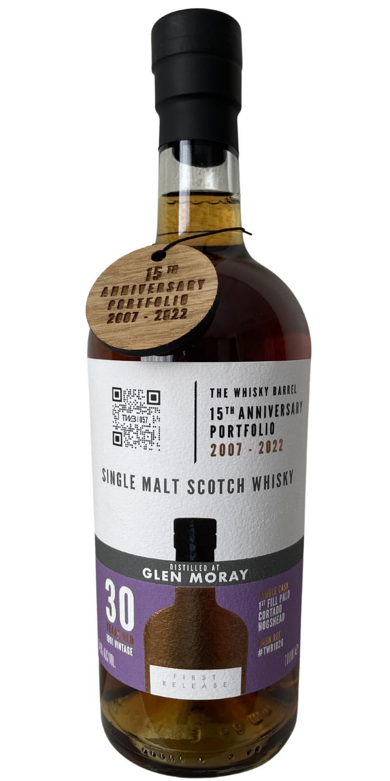 Glen Moray 1991 TWB  Portfolio series