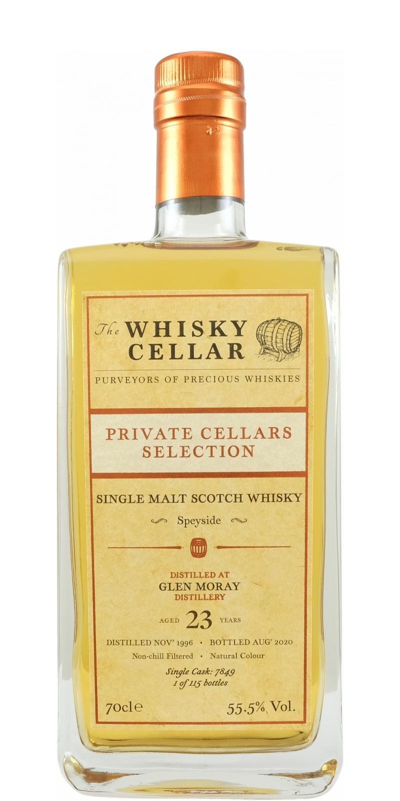 Glen Moray 1996 TWCe  Private Cellars Selection