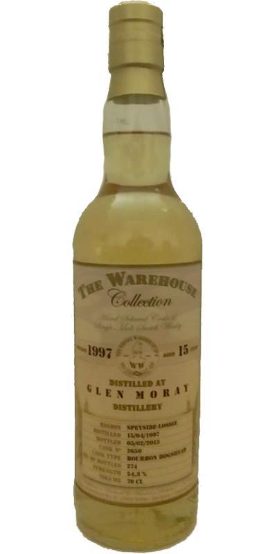 Glen Moray 1997 WW8  The Warehouse Collection