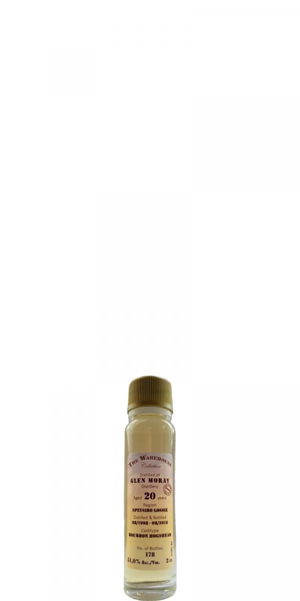 Glen Moray 1998 WW8  The Warehouse Collection