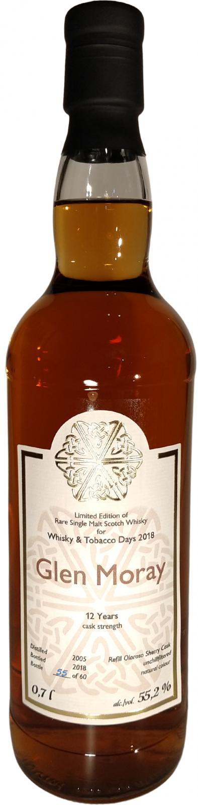 Glen Moray 2005 UD  Whisky & Tobacco Days Hofheim 2018