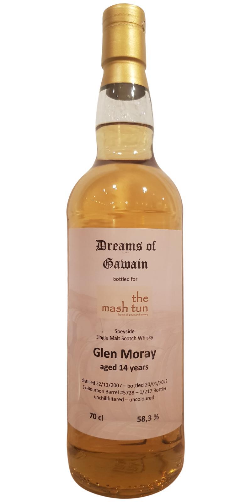 Glen Moray 2007 UD  Dreams of Gawain