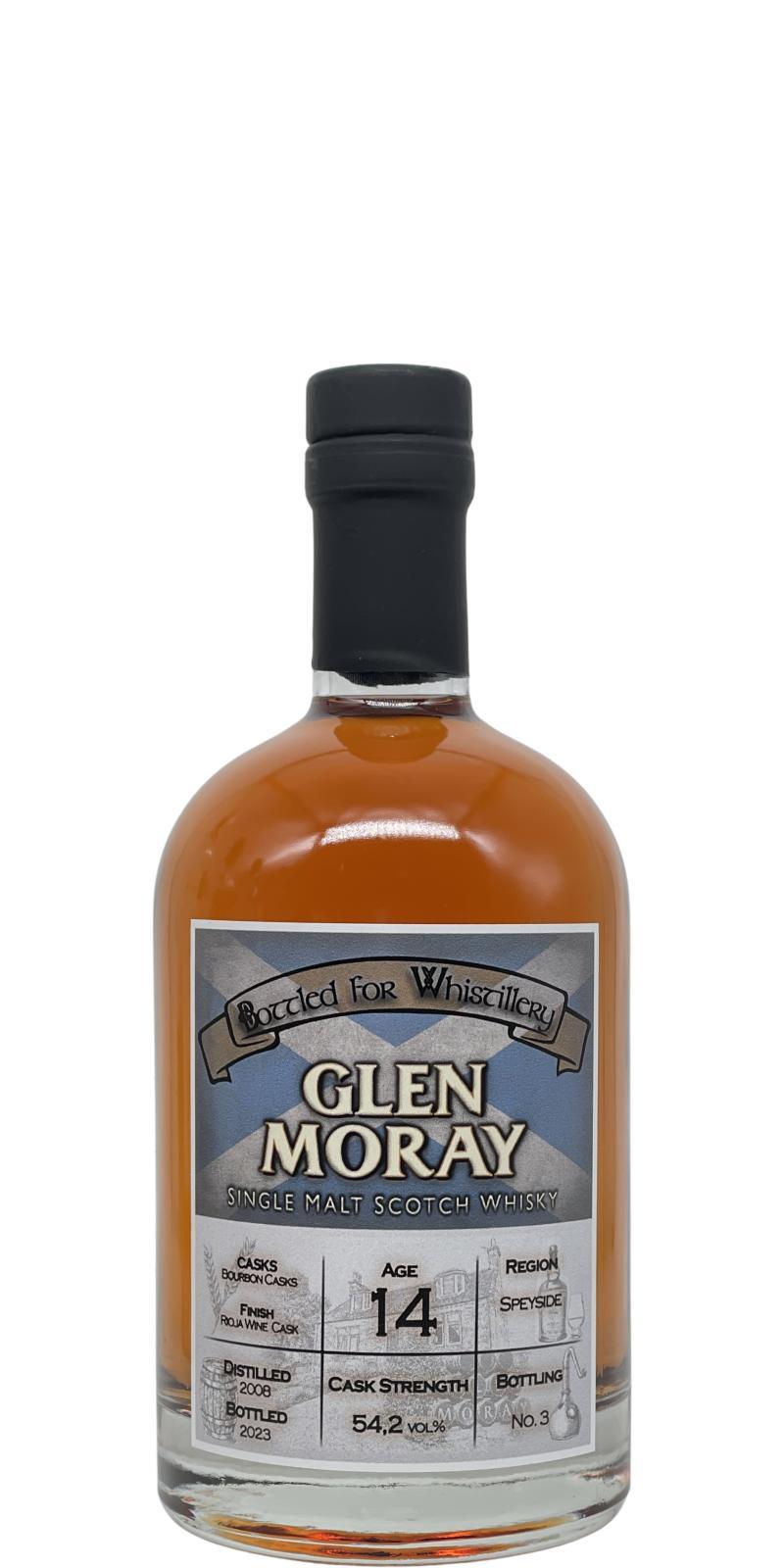 Glen Moray 2008 UD  Bottling No. 3