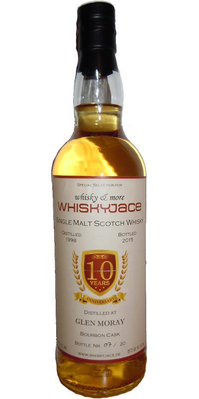 Glen Moray 1998 WJ  10 Years Anniversary