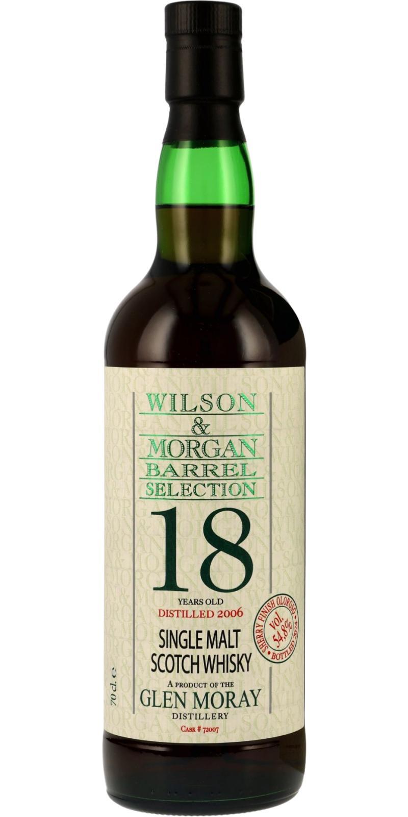 Glen Moray 2006 WM  Barrel Selection - Cask Strength