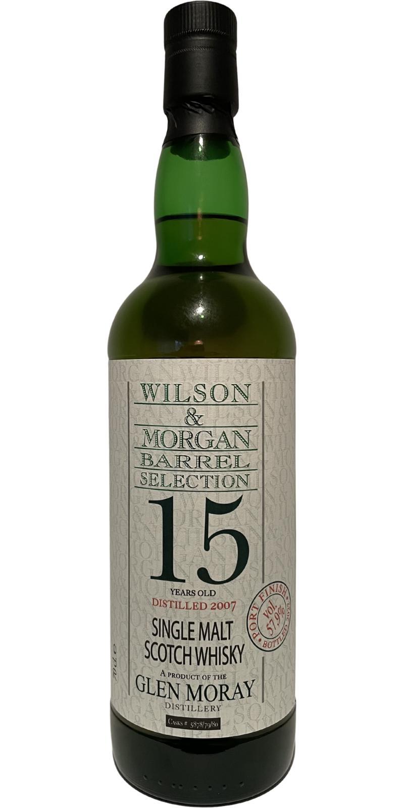 Glen Moray 2007 WM  Barrel Selection - Cask Strength