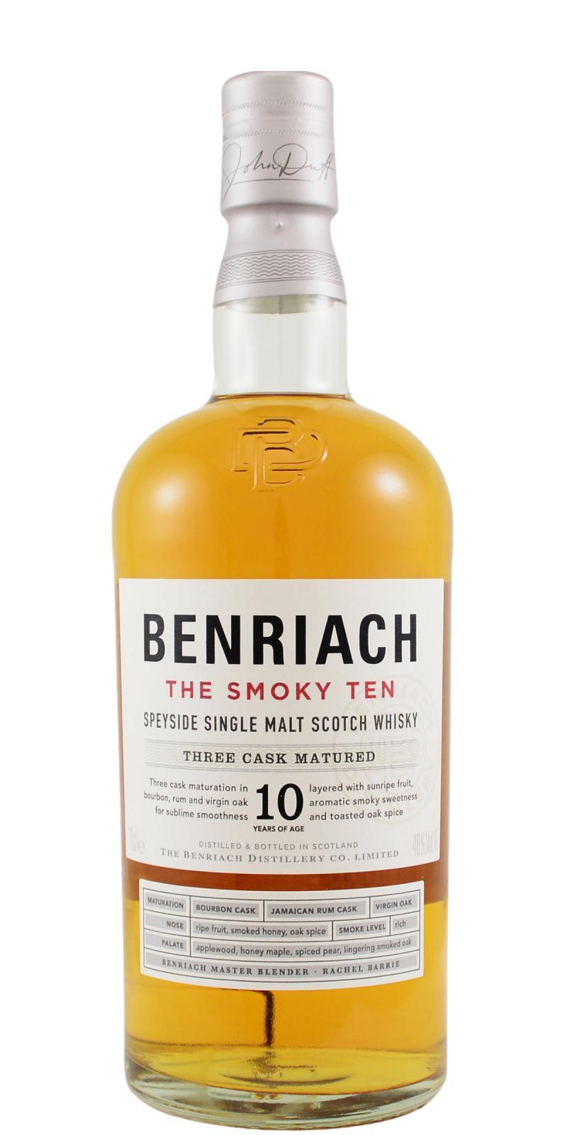 BenRiach 10-year-old The Smoky Ten