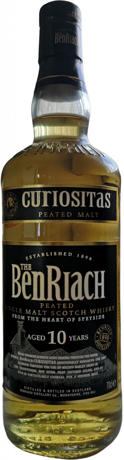 BenRiach 10-year-old Curiositas - Peated Malt