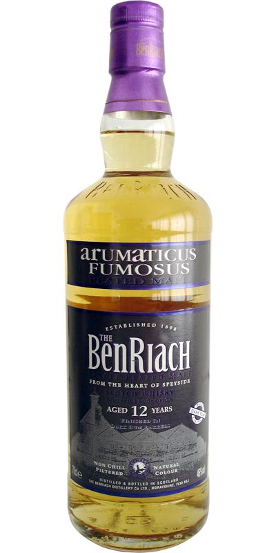 BenRiach 12-year-old Arumaticus Fumosus - Wood Finish