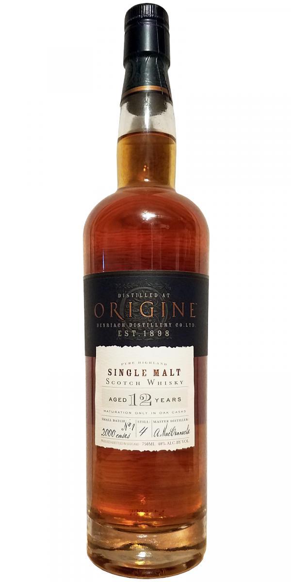 BenRiach 12-year-old Origine