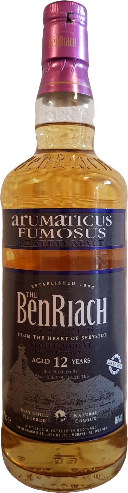 BenRiach 12-year-old Arumaticus Fumosus - Peated Malt