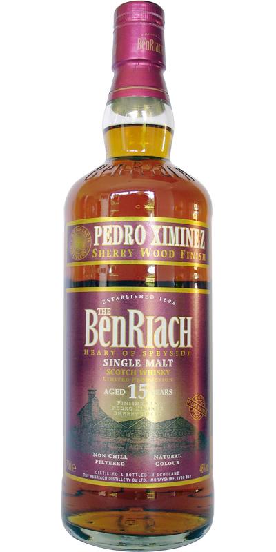 BenRiach 15-year-old Wood Finish - Pedro Ximinez Sherry