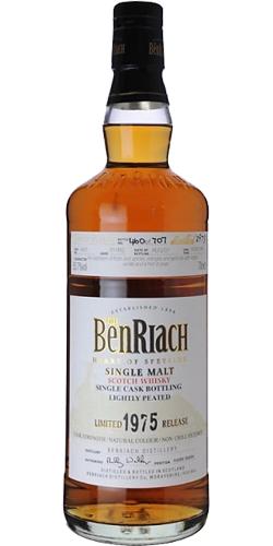 BenRiach 1975 Single Cask Bottling - Batch 4
