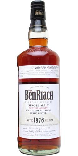 BenRiach 1976 - Peated Single Cask Bottling - Batch 4