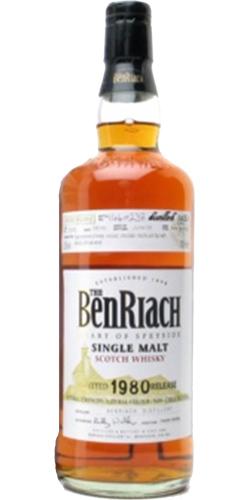 BenRiach 1980 Single Cask Bottling - Batch 3