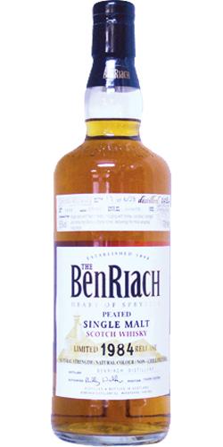 BenRiach 1984 - Peated Single Cask Bottling - Batch 3