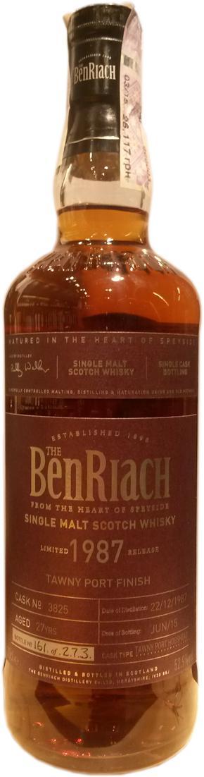 BenRiach 1987 Single Cask Bottling - Batch 12