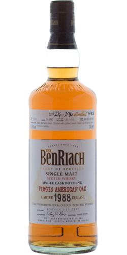 BenRiach 1988 Single Cask Bottling - Batch 5