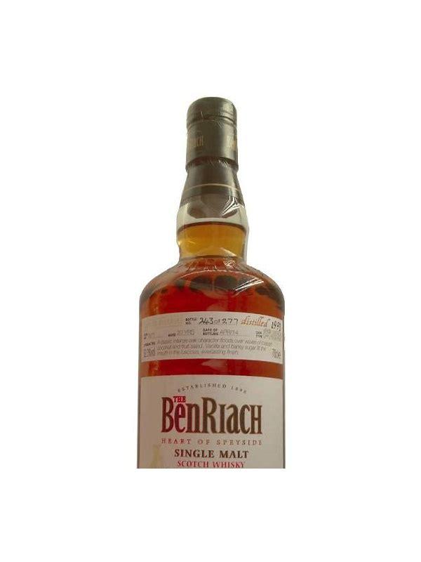 BenRiach 1993 for Pin'Art