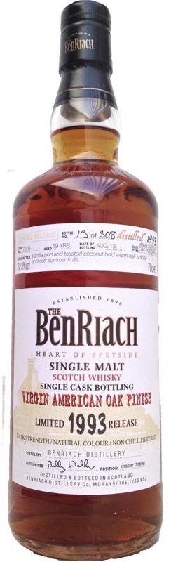 BenRiach 1993 Single Cask Bottling