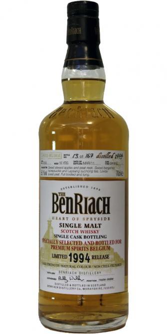 BenRiach 1994 Single Cask Bottling