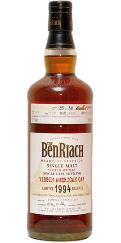 BenRiach 1994 Single Cask Bottling