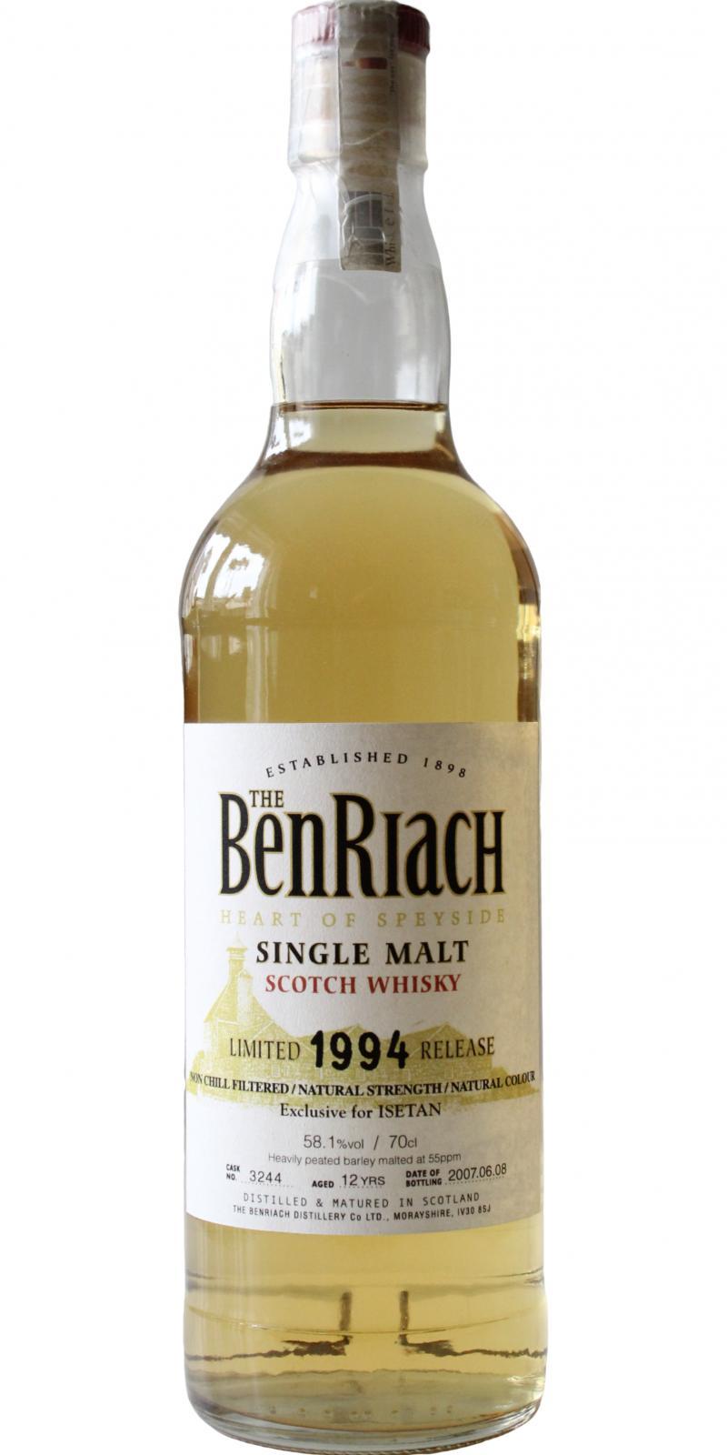 BenRiach 1994 Limited Release