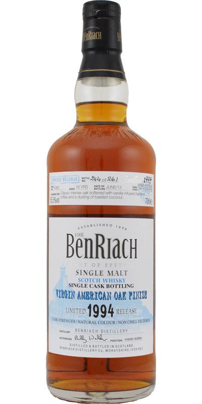 BenRiach 1994 Single Cask Bottling - Batch 10