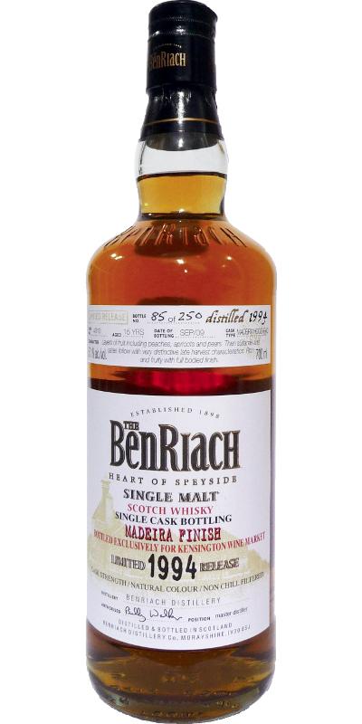 BenRiach 1994 for Kensington Wine Market