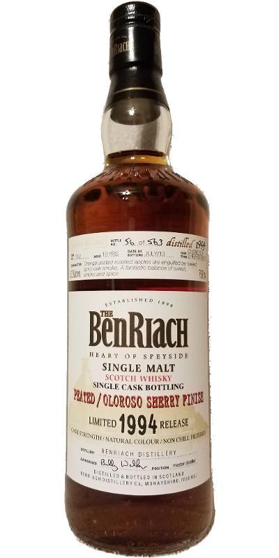 BenRiach 1994 Peated - Limited Release 1994