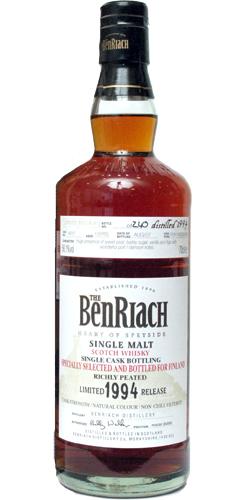 BenRiach 1994 Single Cask Bottling