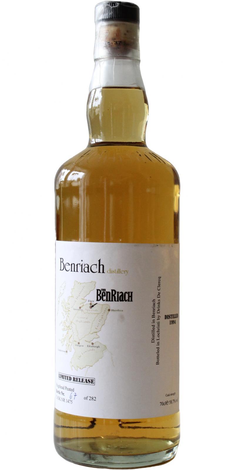 BenRiach 1994 for Drinks De Clercq